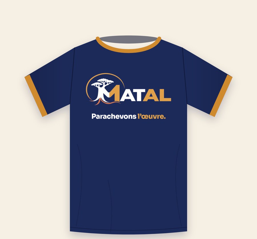 T-shirt indigo
